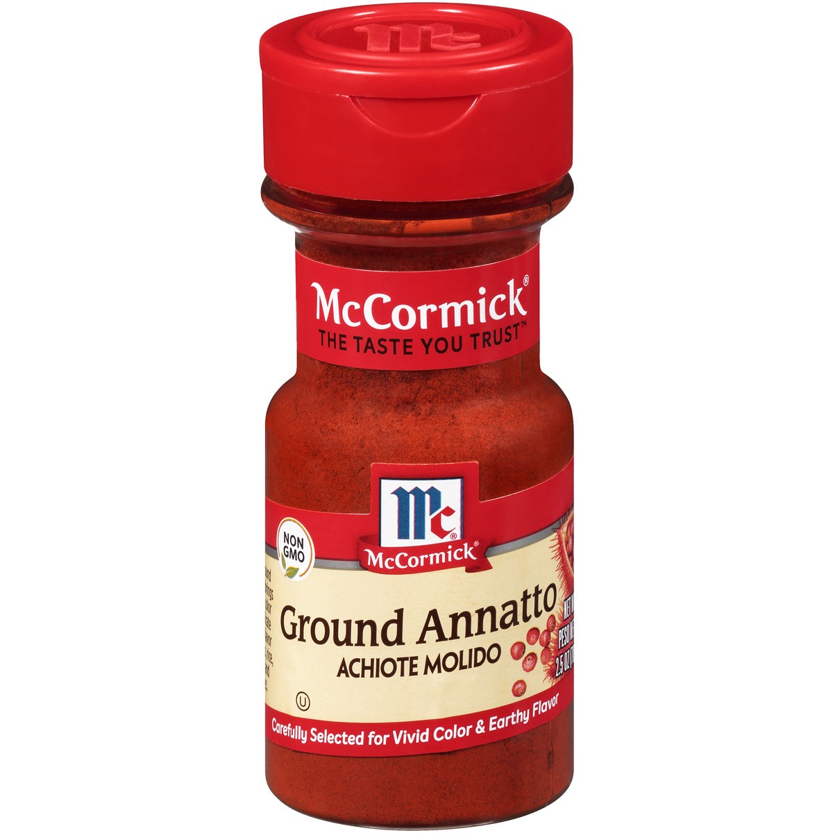 slide 1 of 6, McCormick Ground Annatto 2.5 oz. Shaker, 2.5 oz