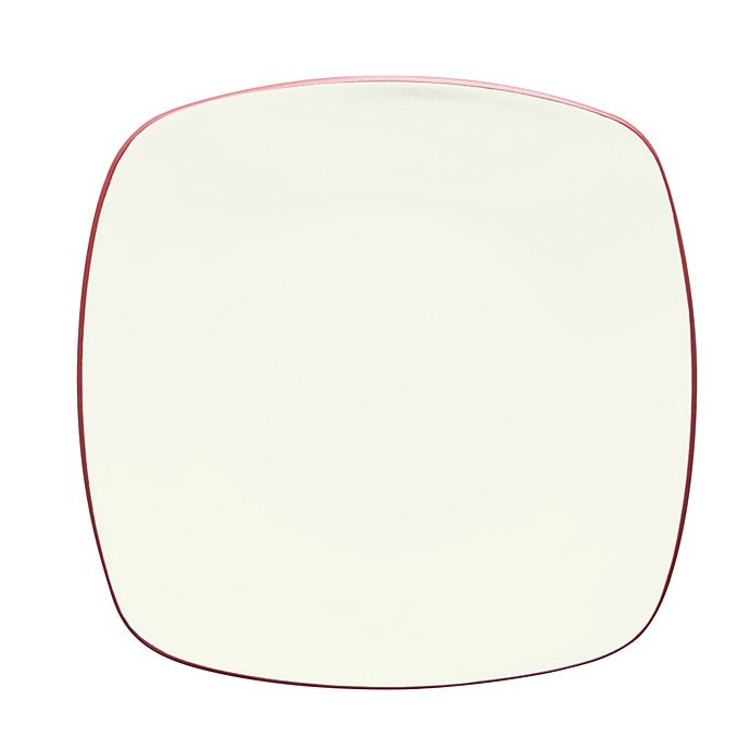 slide 1 of 1, Noritake Colorwave Square Dinner Plate - Raspberry, 1 ct
