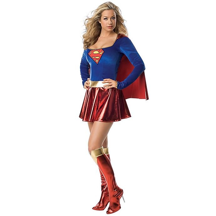 slide 1 of 1, DC Comics Supergirl Small Women's Halloween Costume, 1 ct