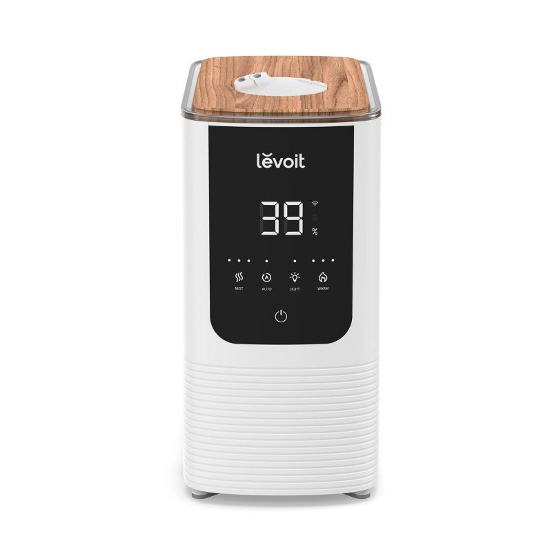 slide 3 of 15, Levoit 4.5L Oasis Mist Smart Humidifier: Ultrasonic, Warm & Cool Mist, Bedroom Use, 300-500 sq. ft., No Filter Needed, 4.5 liter