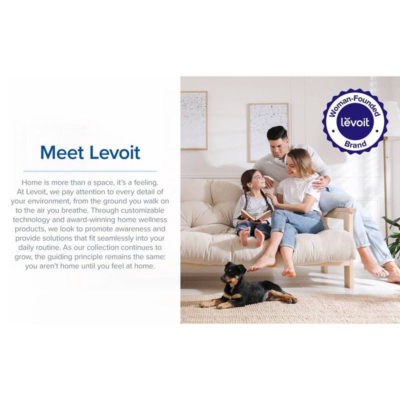 slide 15 of 15, Levoit 4.5L Oasis Mist Smart Humidifier: Ultrasonic, Warm & Cool Mist, Bedroom Use, 300-500 sq. ft., No Filter Needed, 4.5 liter