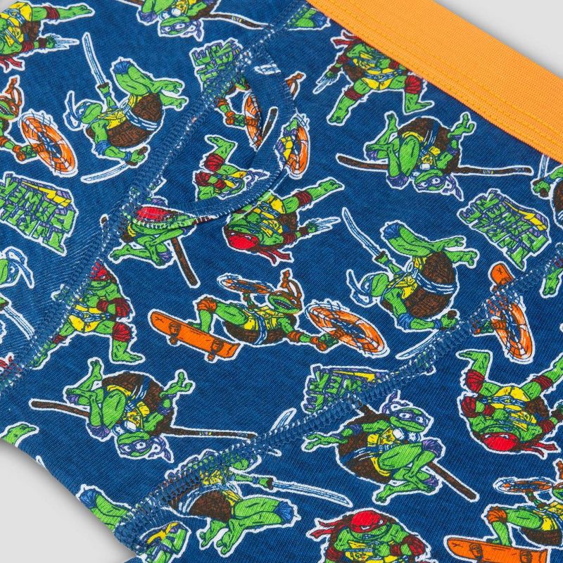 slide 3 of 5, Boys' Teenage Mutant Ninja Turtles 5pk Boxer Briefs - 8, 5 ct