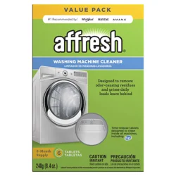 Affresh 6-Month Supply Washing Machine Cleaner Value Pack 6 ea