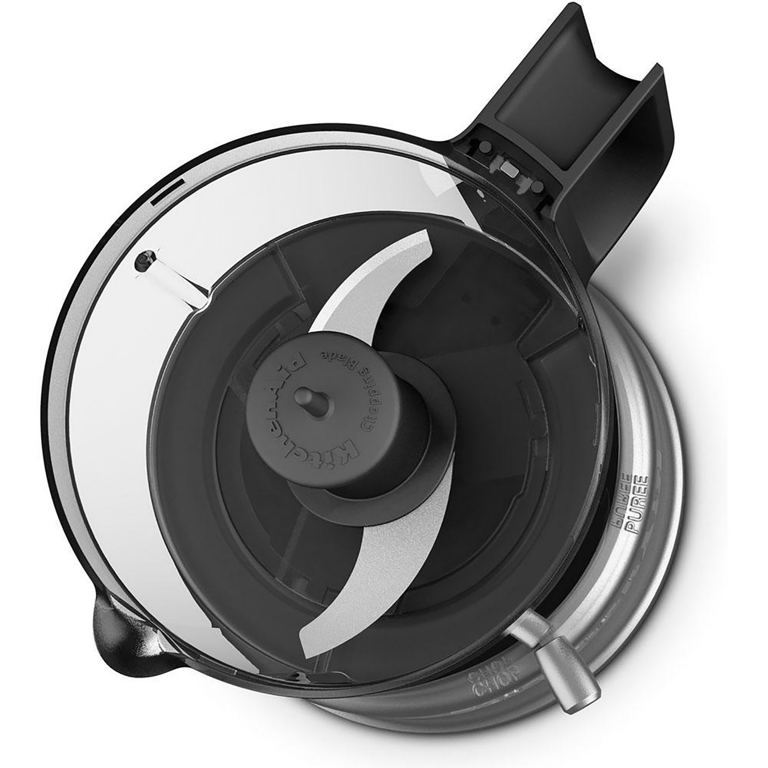 slide 2 of 2, KitchenAid 3.5 Cup Mini Food Processor, Contour Silver, 3.5 cups