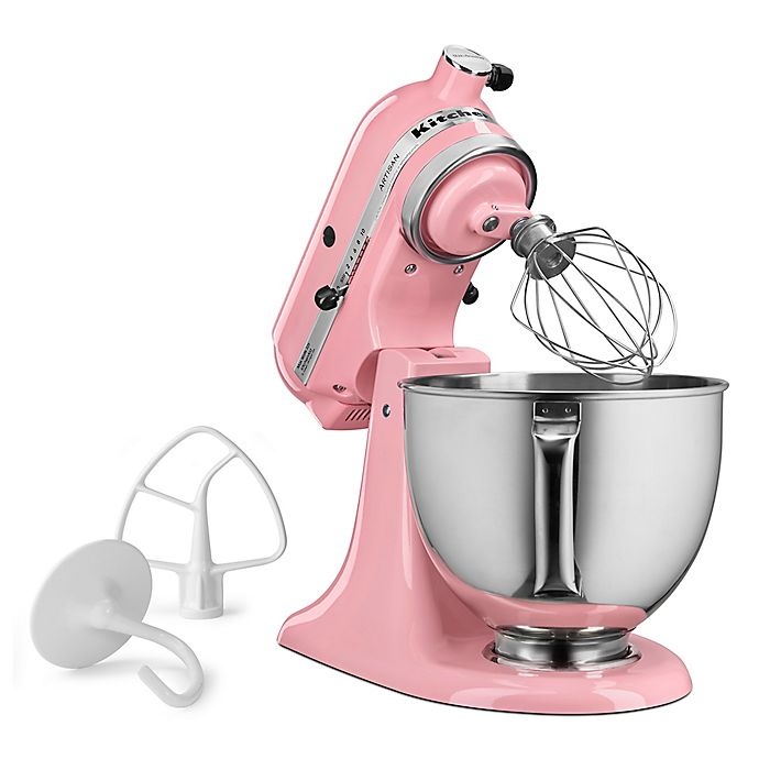 slide 3 of 4, KitchenAid Artisan Stand Mixer - Guava Glaze, 5 qt