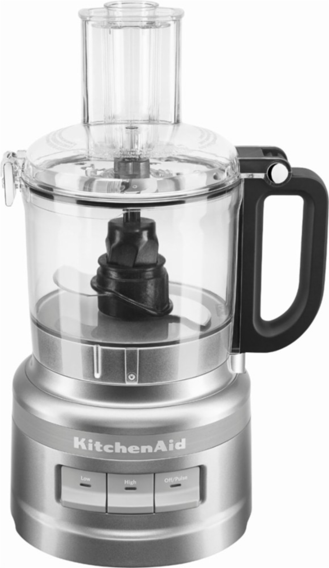slide 1 of 4, KitchenAid 7 cup Food Processor, Contour Silver, 7 cups