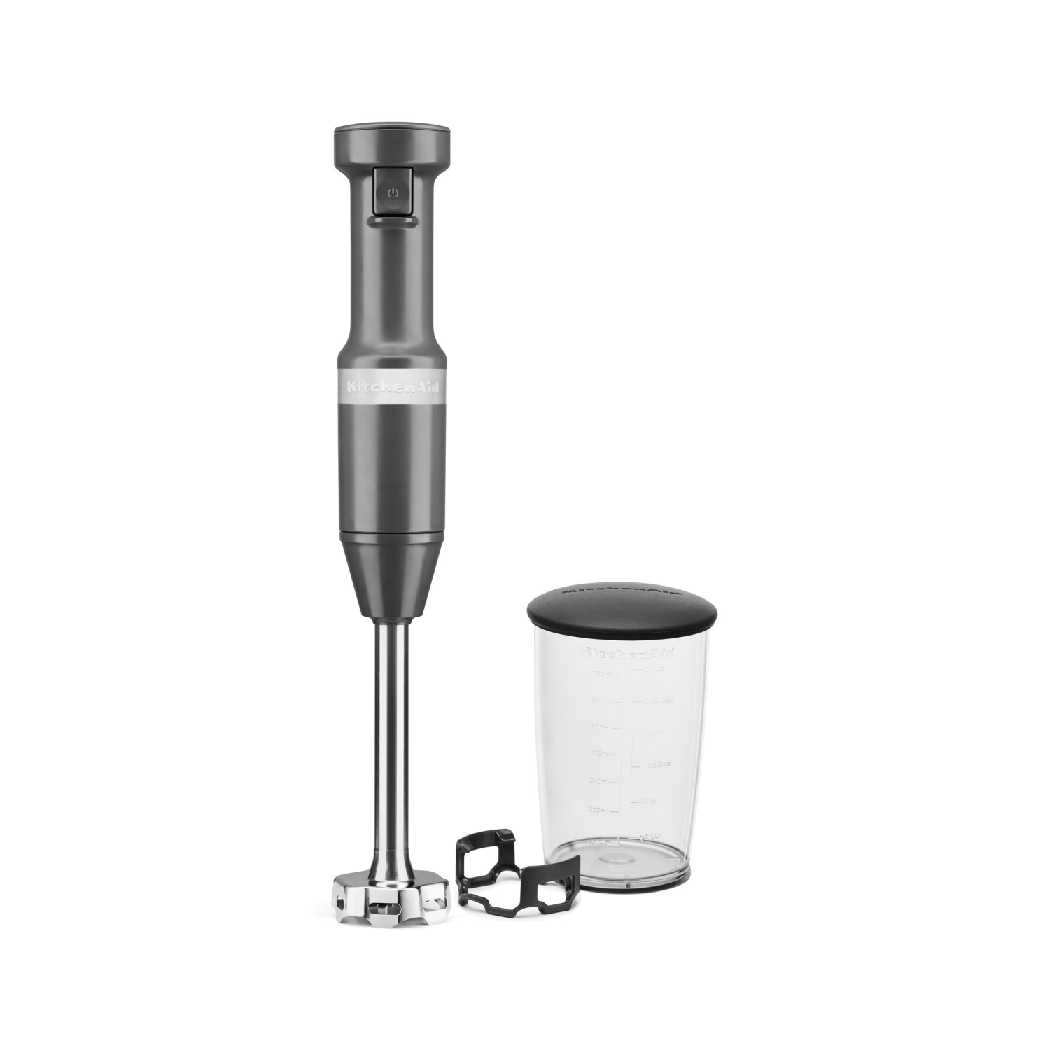 slide 3 of 3, KitchenAid Corded Immersion Blender with Pan Guard, 1 ct