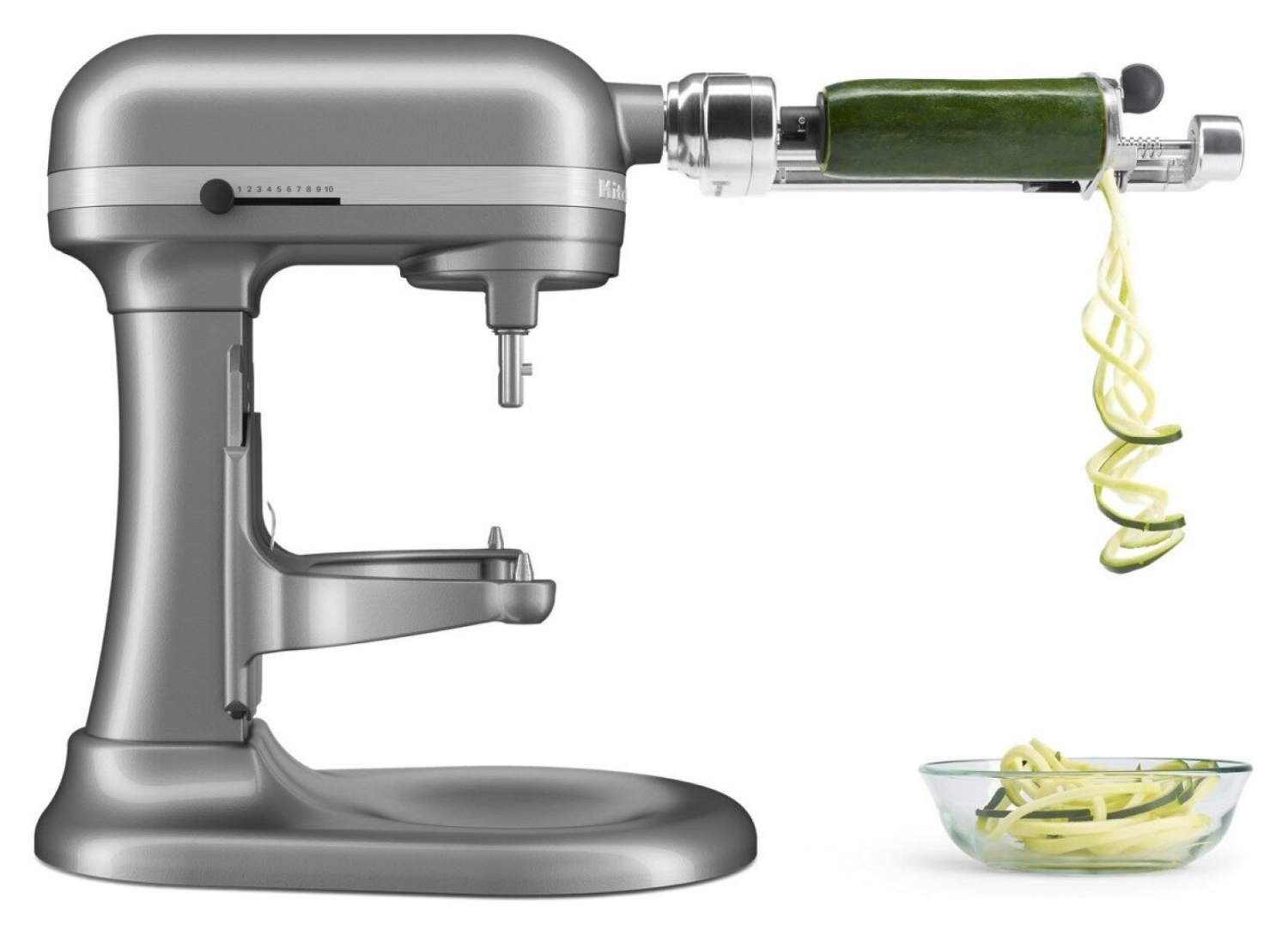 slide 5 of 7, KitchenAid 5.5 Quart Bowl-Lift Stand Mixer - KSM55 - Contour Silver, 5.5 qt