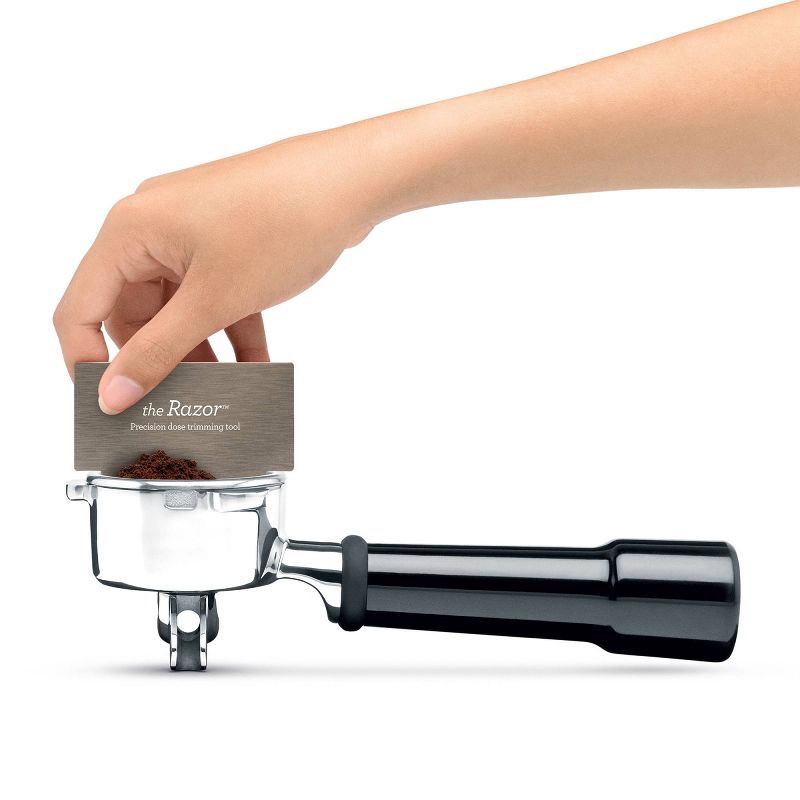 slide 7 of 16, Breville Stainless Steel Barista Express Espresso Machine Light Silver BES870XL: 15 Bars Pressure, Milk Frother, Grinder, 1 ct