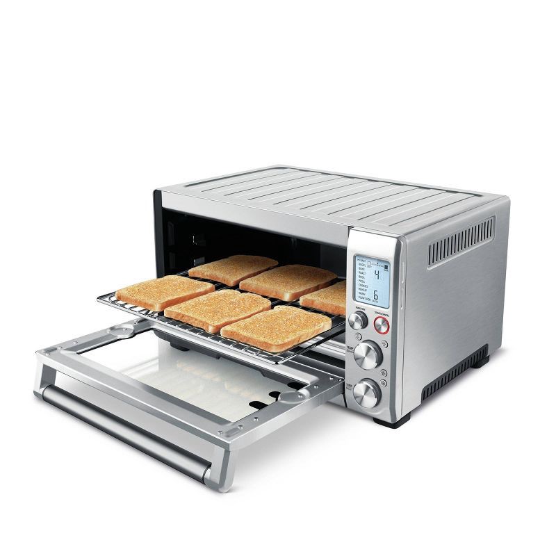 slide 3 of 12, Breville 1800W Smart Toaster Oven Pro Stainless Steel - BOV845BSS: Convection Countertop Oven, Automatic Shut-Off, 1 ct