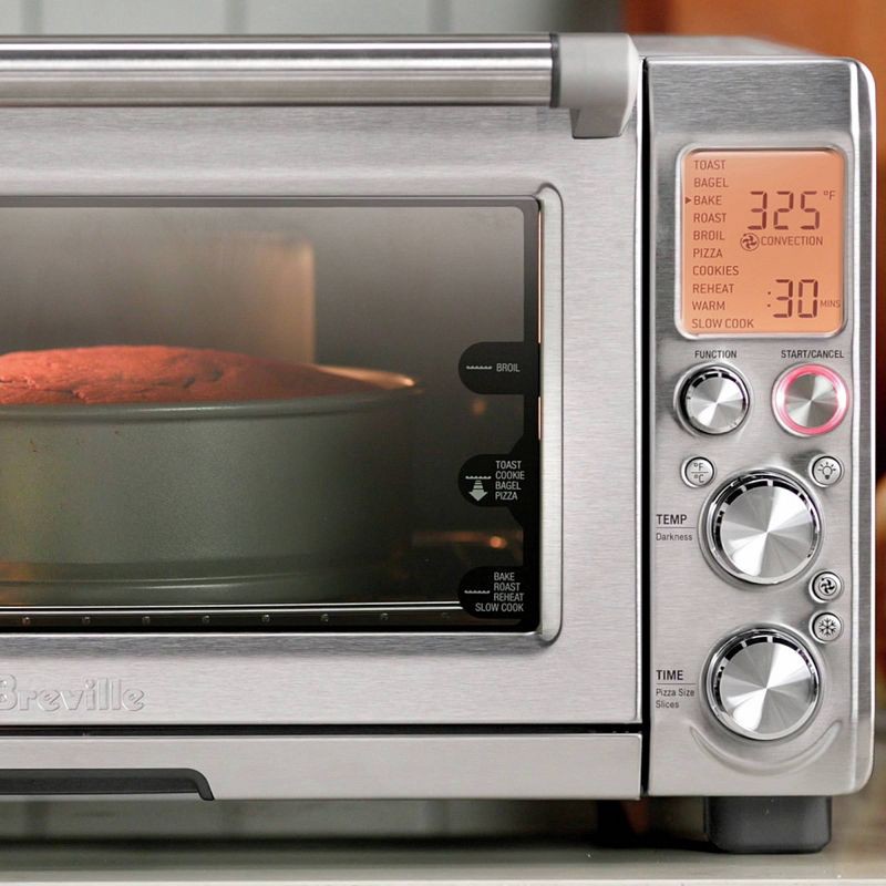 slide 8 of 12, Breville 1800W Smart Toaster Oven Pro Stainless Steel - BOV845BSS: Convection Countertop Oven, Automatic Shut-Off, 1 ct