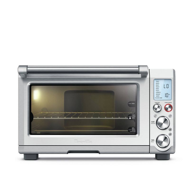 slide 1 of 12, Breville 1800W Smart Toaster Oven Pro Stainless Steel - BOV845BSS, 1 ct