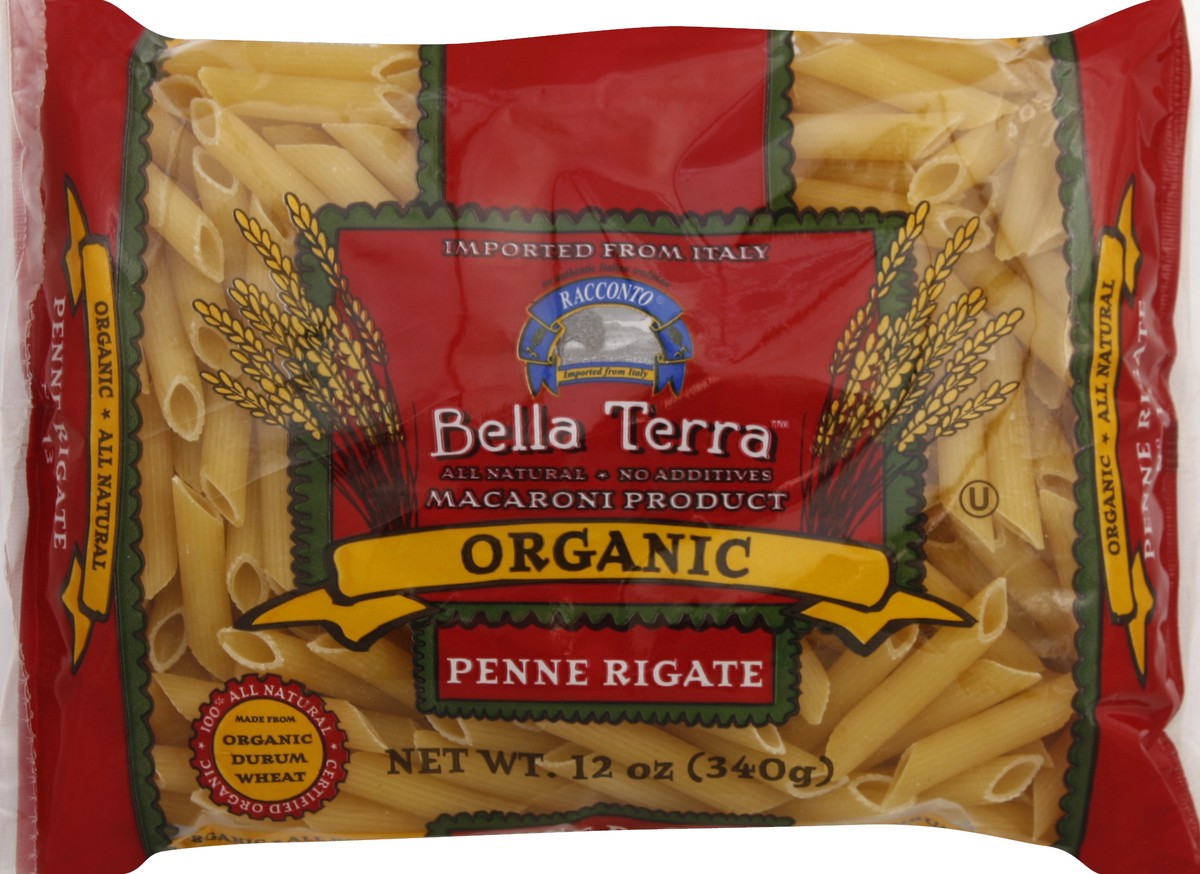 slide 5 of 5, Bella Terra Penne Rigate 12 oz, 12 oz