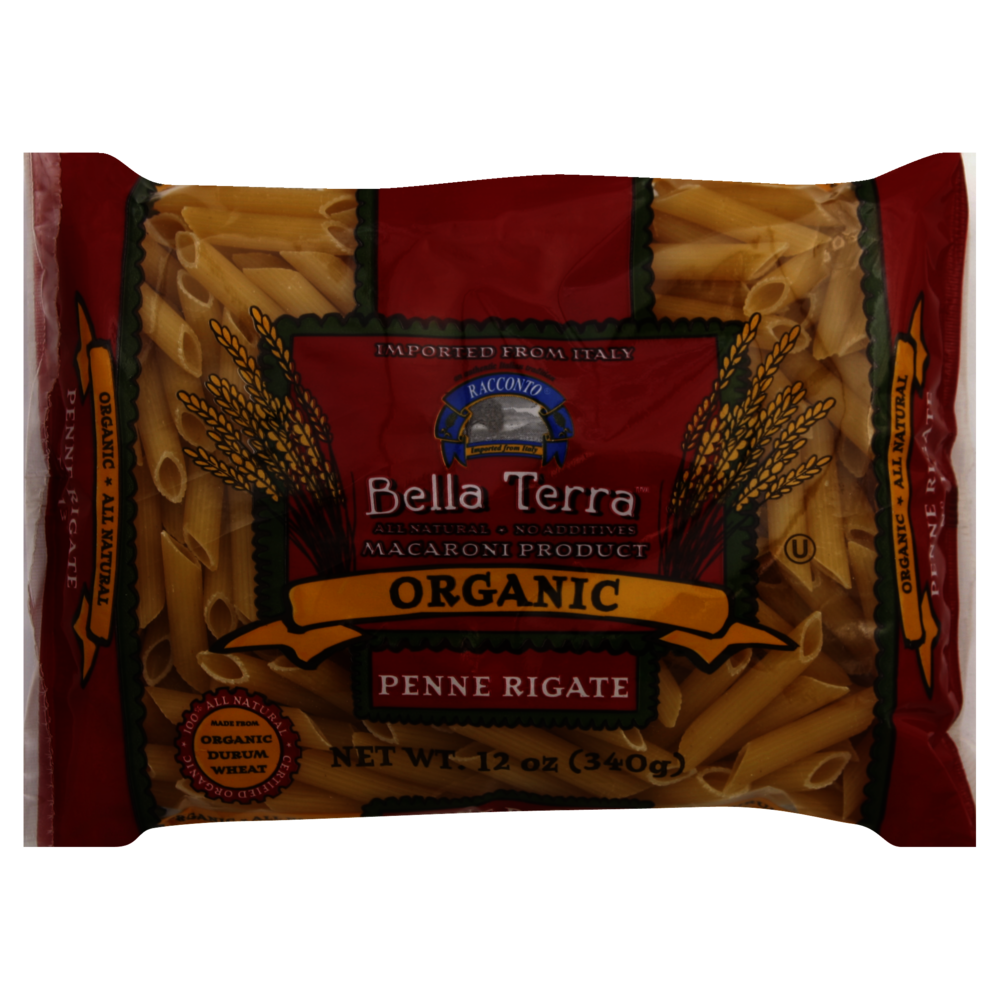 slide 1 of 5, Bella Terra Penne Rigate 12 oz, 12 oz