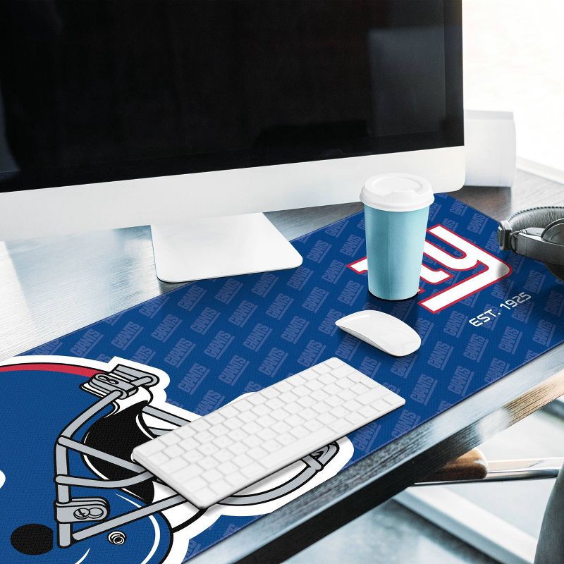 Nfl New York Giants Logo Series 31.5 X 12 Desk Pad : Target