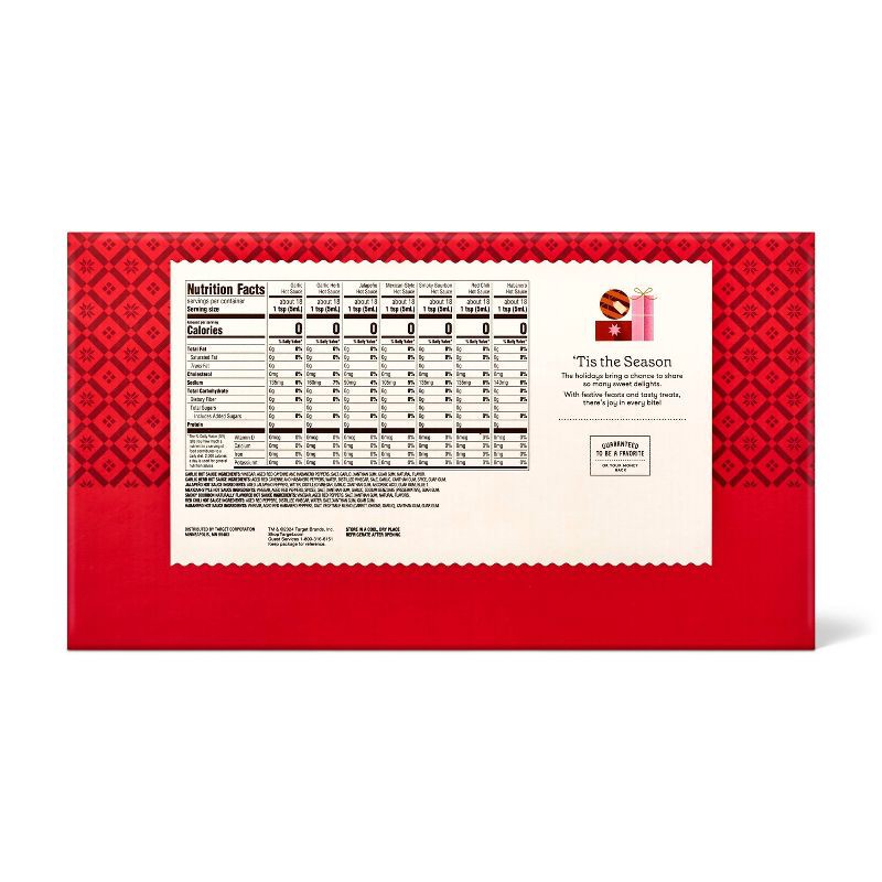 slide 2 of 3, Christmas Hot Sauce Sampler - 21 fl oz - Favorite Day™, 21 fl oz