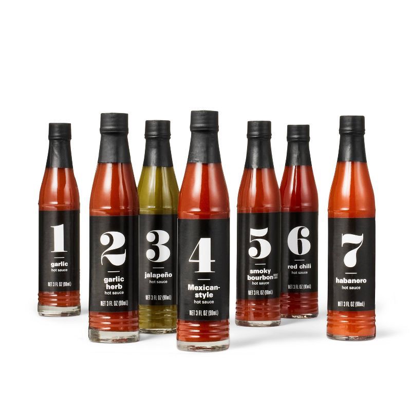 slide 3 of 3, Christmas Hot Sauce Sampler - 21 fl oz - Favorite Day™, 21 fl oz