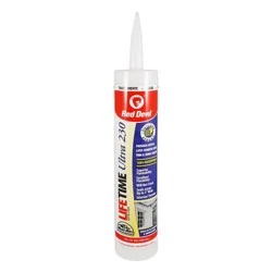 Red Devil Lifetime Ultra 230 Premium Elastomeric Acrylic Latex Sealant - Clear