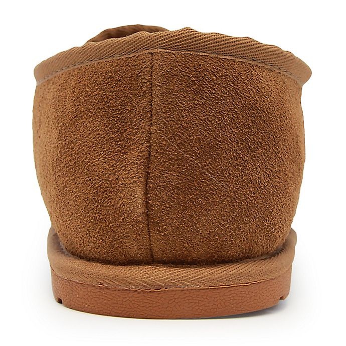 slide 3 of 6, Lamo Luxury Size XL Open Toe Wrap Men's Slipper - Chestnut, 1 ct