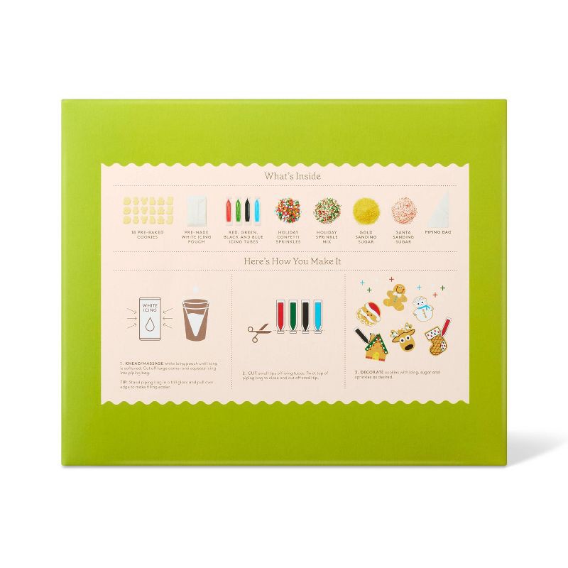 slide 3 of 4, Christmas Santa's Workshop Sugar Cookies - 27.4oz/18ct - Favorite Day™, 27.4 oz, 18 ct