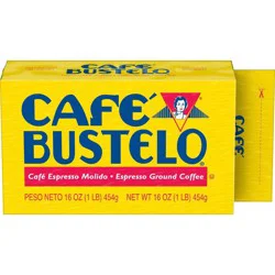 Cafe Bustelo Café Bustelo Espresso Dark Roast Vacuum-Packed Brick - 16oz