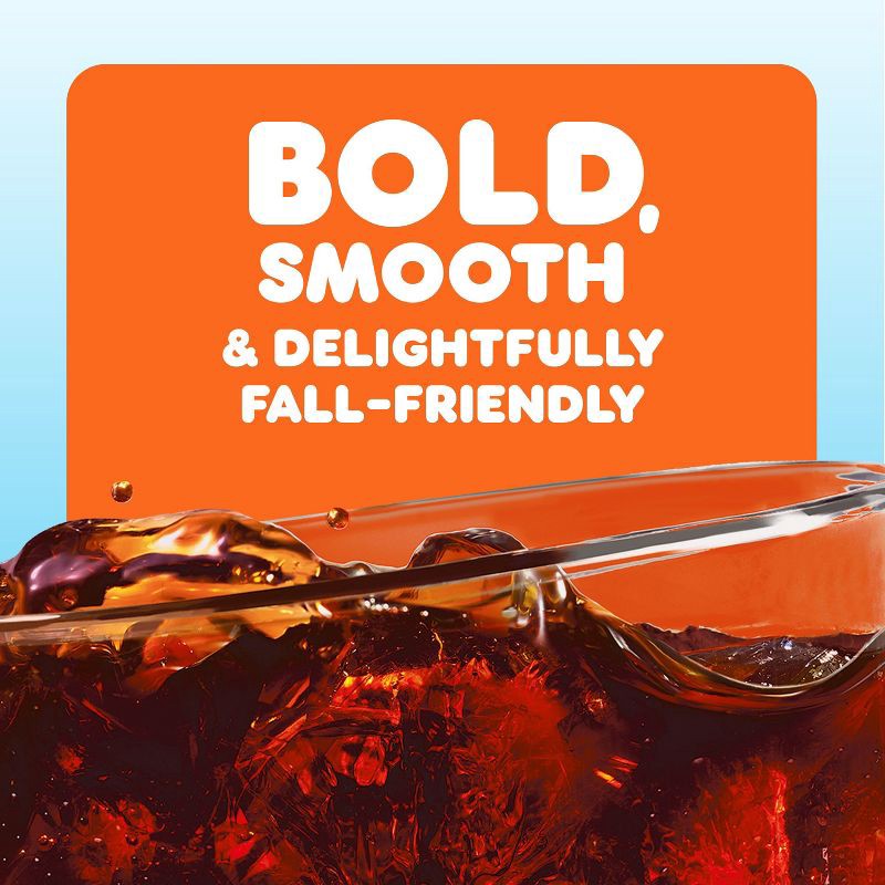 slide 3 of 6, Dunkin' Donuts Dunkin' Pumpkin Spice Flavored Cold Brew Coffee Concentrate - 31oz, 31 oz