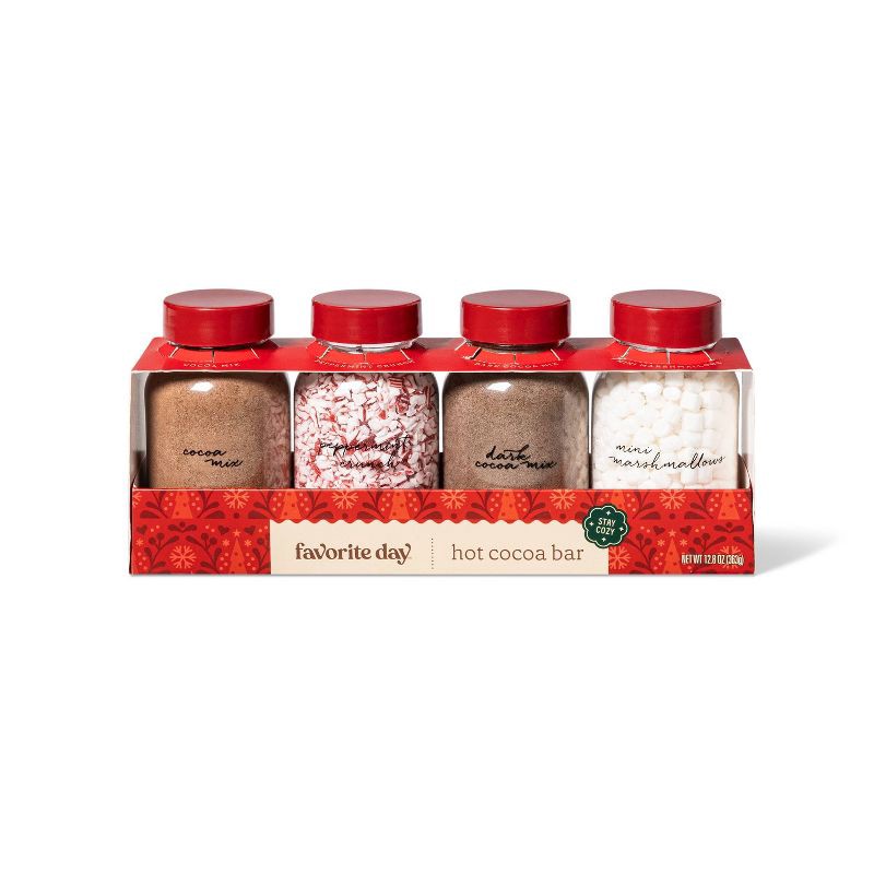 slide 1 of 3, Christmas Hot Cocoa Bar Kit - 12.8oz - Favorite Day™, 12.8 oz