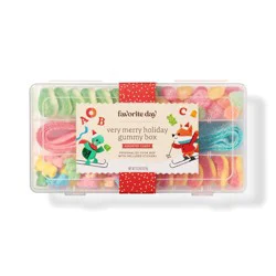 Christmas Very Merry Gummy Box Candy - 13.1oz - Favorite Day™