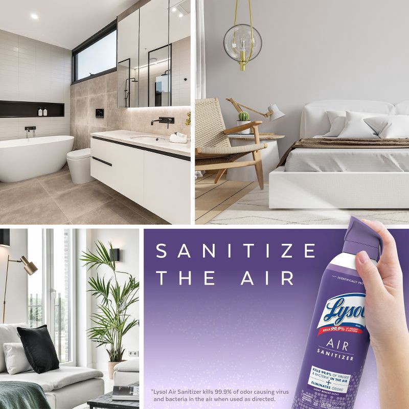 slide 4 of 6, Lysol Light Breeze Air Sanitizing Spray - 10oz, 10 oz