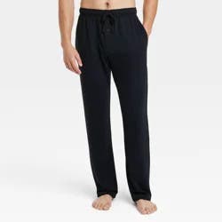 Men's Ottoman Elevated Knit Pajama Pants - Goodfellow & Co™ Black L
