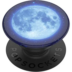 PopSockets PopGrip Cell Phone Moon & Sky Grip & Stand - Space