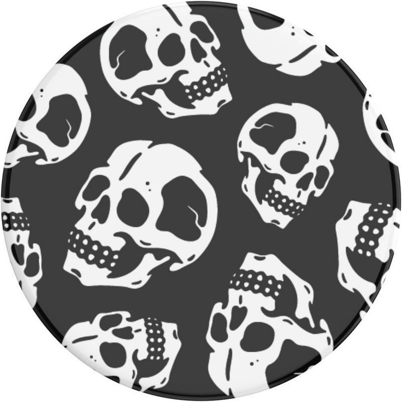 slide 3 of 5, PopSockets PopGrip Cell Phone Grip & Stand - Multi Skulls, 1 ct