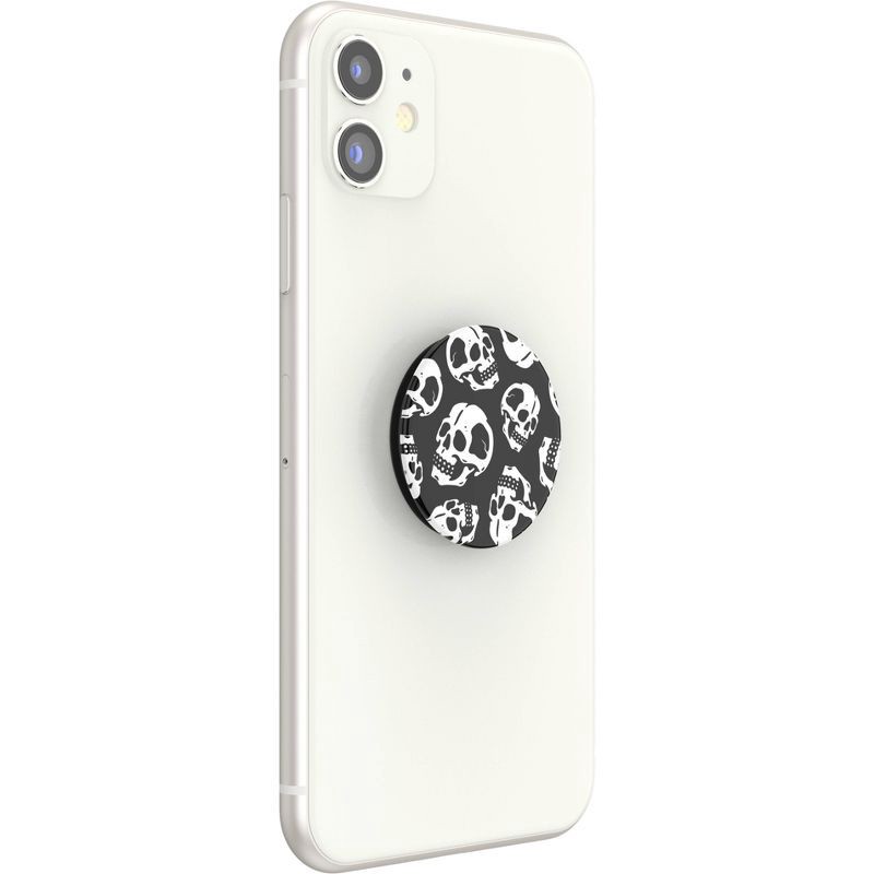 slide 4 of 5, PopSockets PopGrip Cell Phone Grip & Stand - Multi Skulls, 1 ct