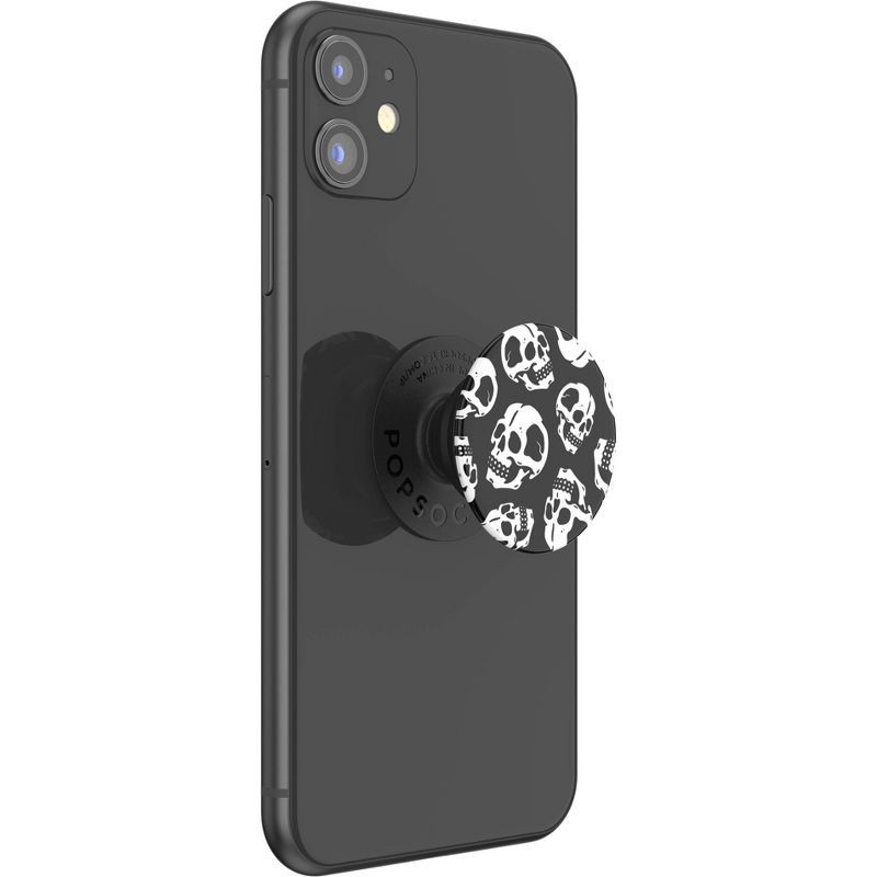 slide 5 of 5, PopSockets PopGrip Cell Phone Grip & Stand - Multi Skulls, 1 ct