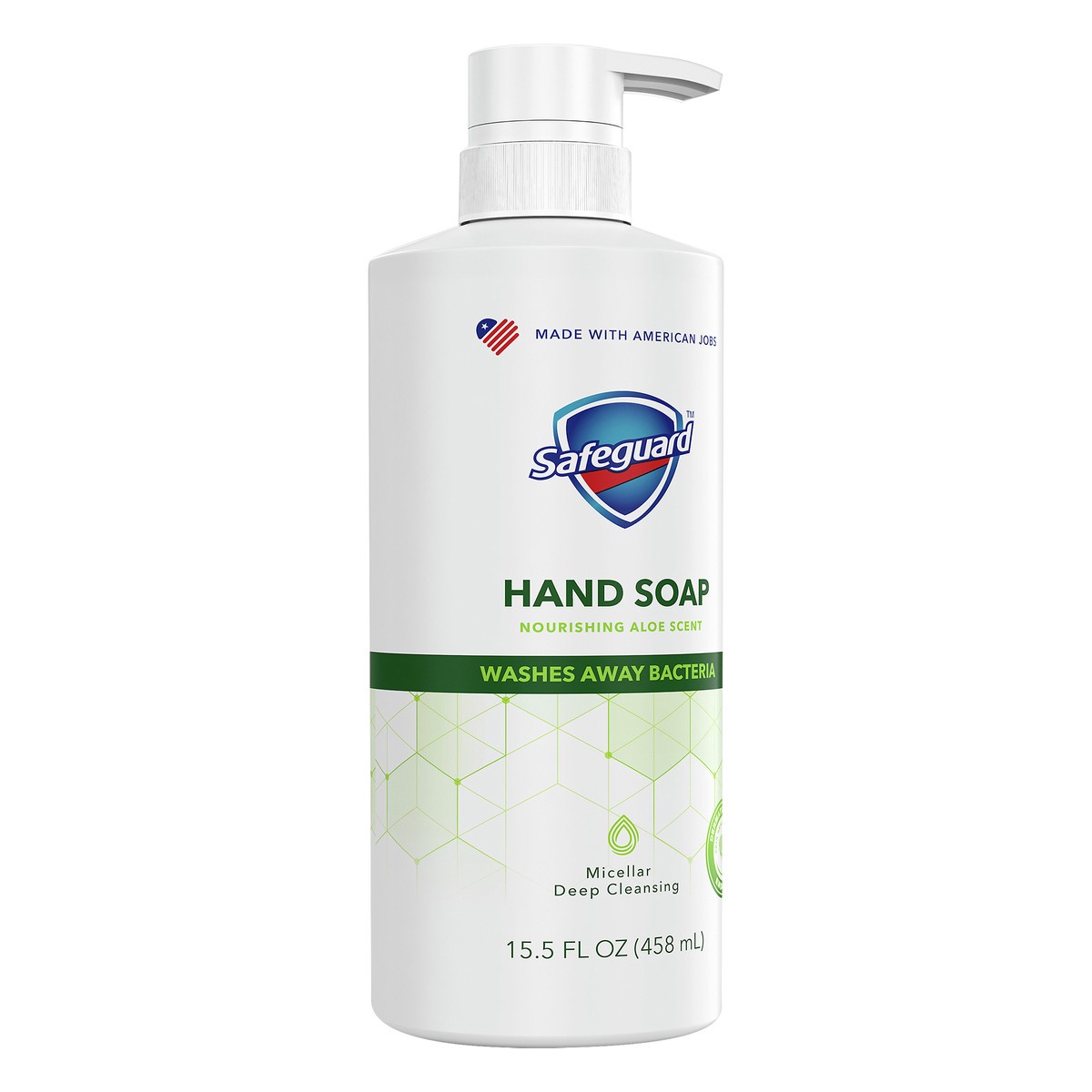 slide 2 of 4, Safeguard Nourishing Aloe Scent Hand Soap 15.5 oz, 15.5 oz