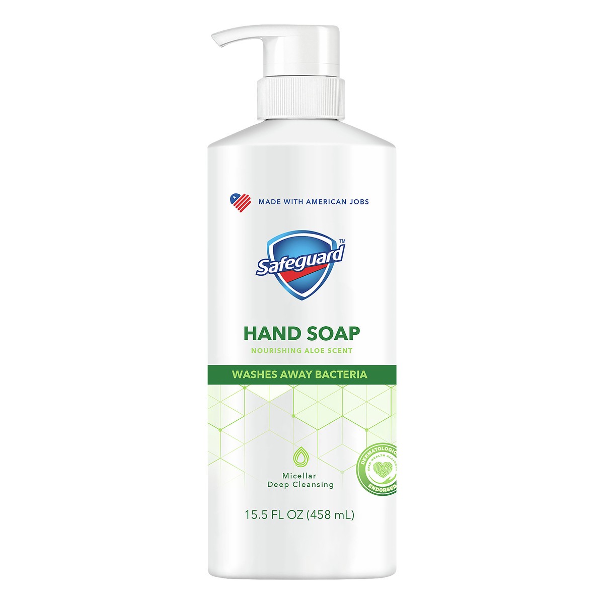 slide 1 of 4, Safeguard Nourishing Aloe Scent Hand Soap 15.5 oz, 15.5 oz