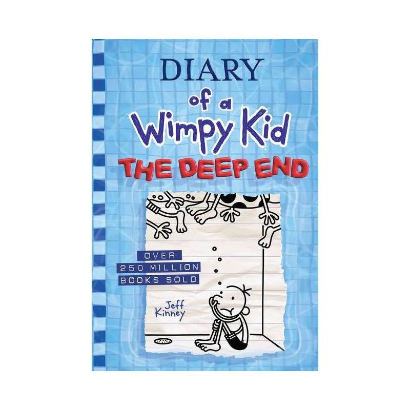 slide 1 of 1, Abrams The Deep End (Diary of a Wimpy Kid Book 15) - by Jeff Kinney (Hardcover), 1 ct