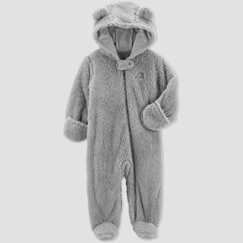 slide 2 of 3, Carter's Just One You️ Baby Elephant Jumper - Gray Newborn, 1 ct