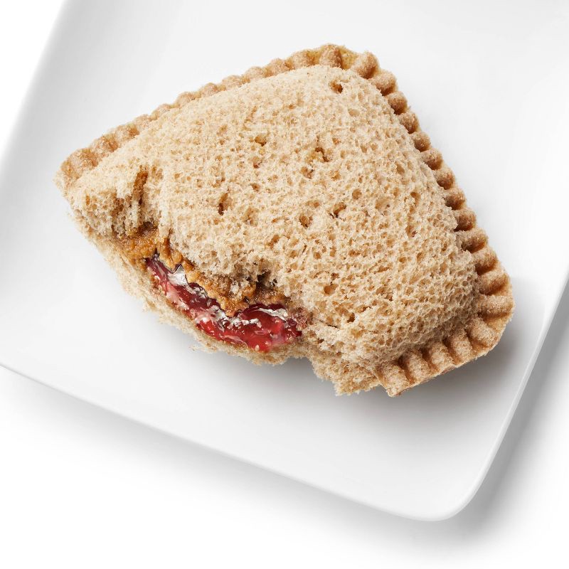 slide 4 of 4, Frozen Sunbutter No Crust Sandwich Strawberry - 4ct - Good & Gather™, 4 ct