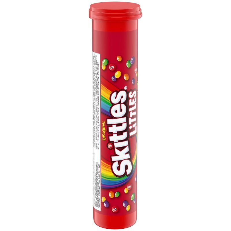 slide 8 of 8, Skittles Skittle Littles Share Size Mega Tube Candy - 1.9oz, 1.9 oz