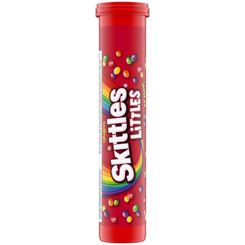 slide 1 of 8, Skittles Skittle Littles Share Size Mega Tube Candy - 1.9oz, 1.9 oz