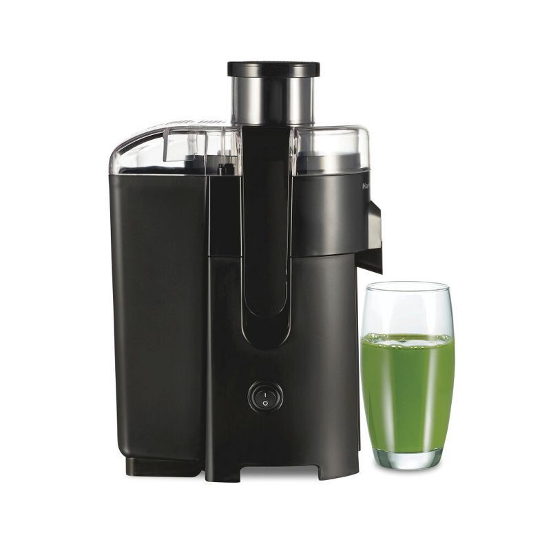 slide 1 of 11, Hamilton Beach HealthSmart Compact Juice Extractor - 67500: 400W Juicer Machine, Dishwasher-Safe, 1-Speed, Black, 1 ct