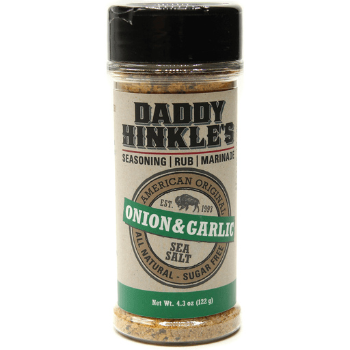 slide 1 of 1, Daddy Hinkle Onion & Garlic, 4.3 oz