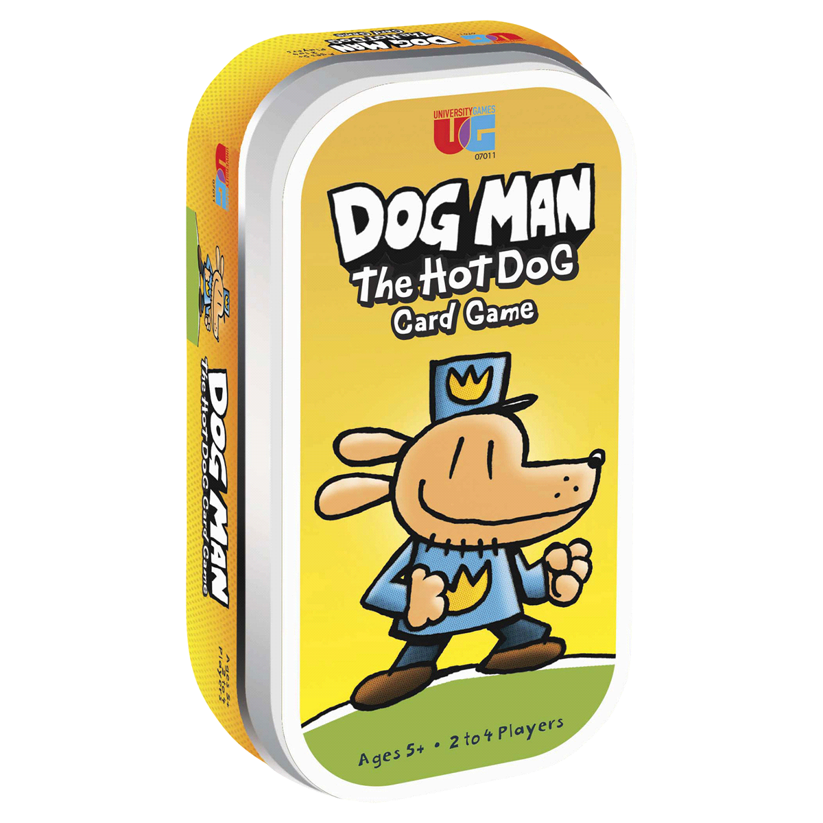 slide 1 of 1, University Games Dog Man Card Game Tin, 1 ct