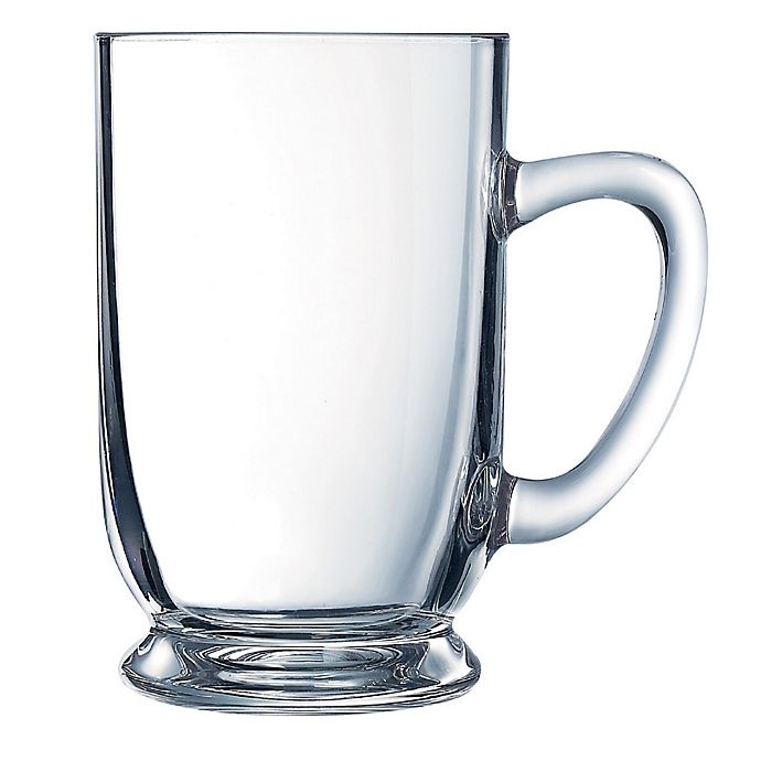 slide 2 of 3, Luminarc Bolero Glass Coffee Mug, 16 oz