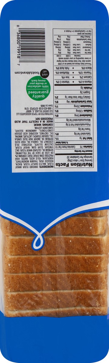 slide 4 of 6, Food Club Bread, White, Enriched, 20 oz