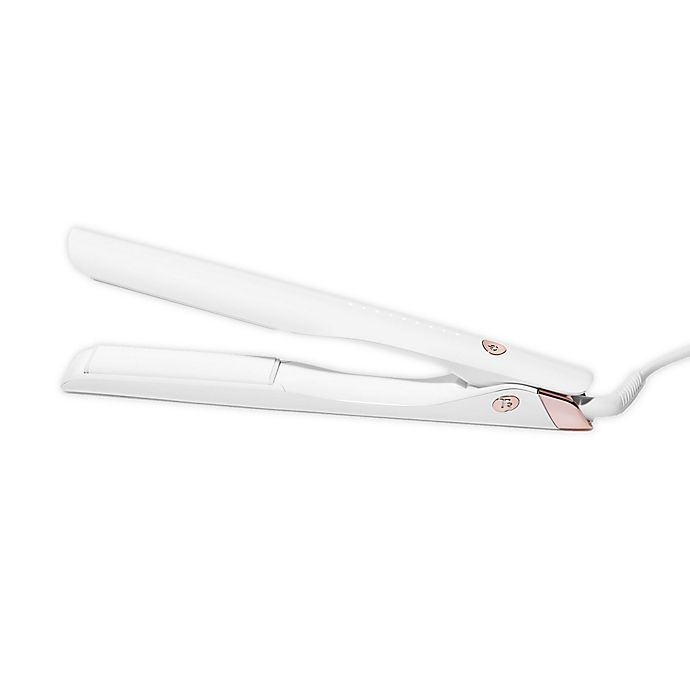 slide 1 of 8, T3 Lucea Professional Straightening and Styling Iron - White, 1 in