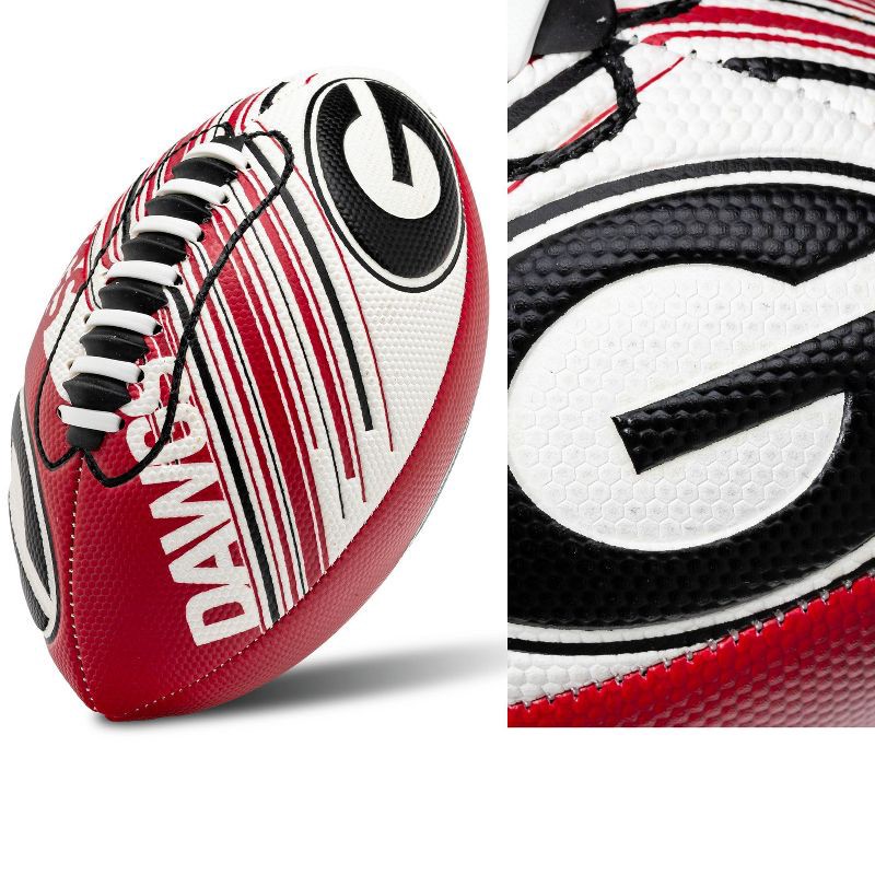 slide 4 of 5, NCAA Georgia Bulldogs Air Tech Football: Youth Sports Ball, Ages 3+, 1 ct