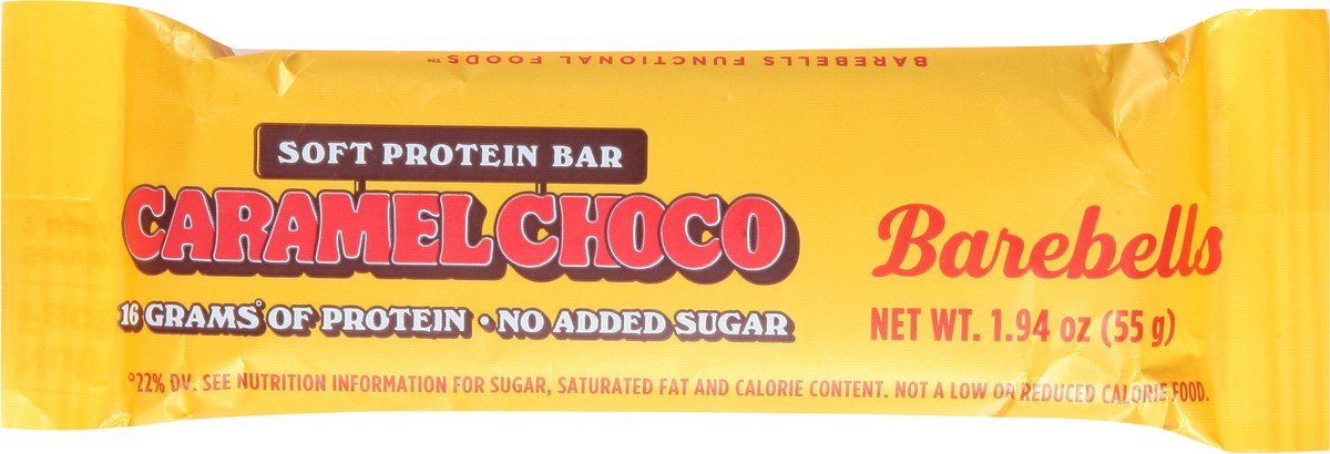 slide 7 of 9, Barebells Soft Caramel Choco, 1.94 oz