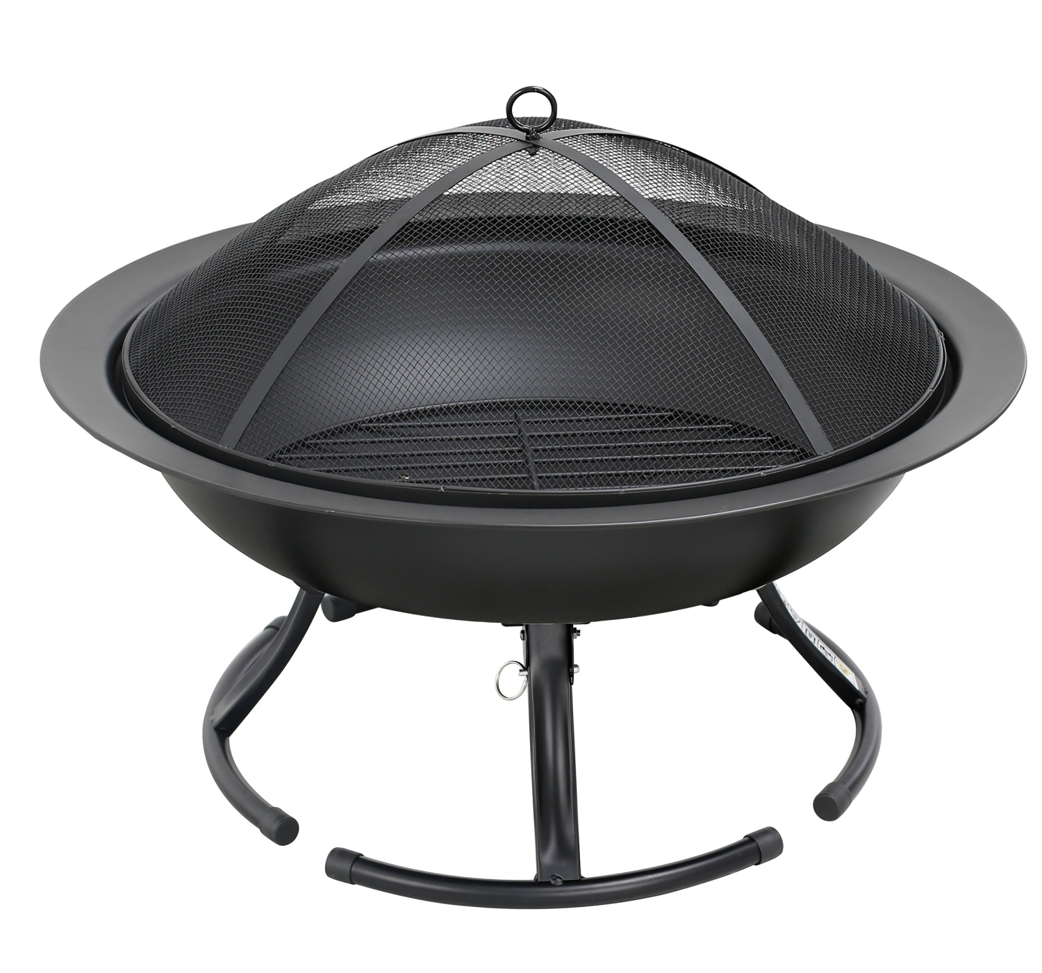 slide 2 of 8, Blue Ridge 26" Portable Fire Pit, dia. 26 in